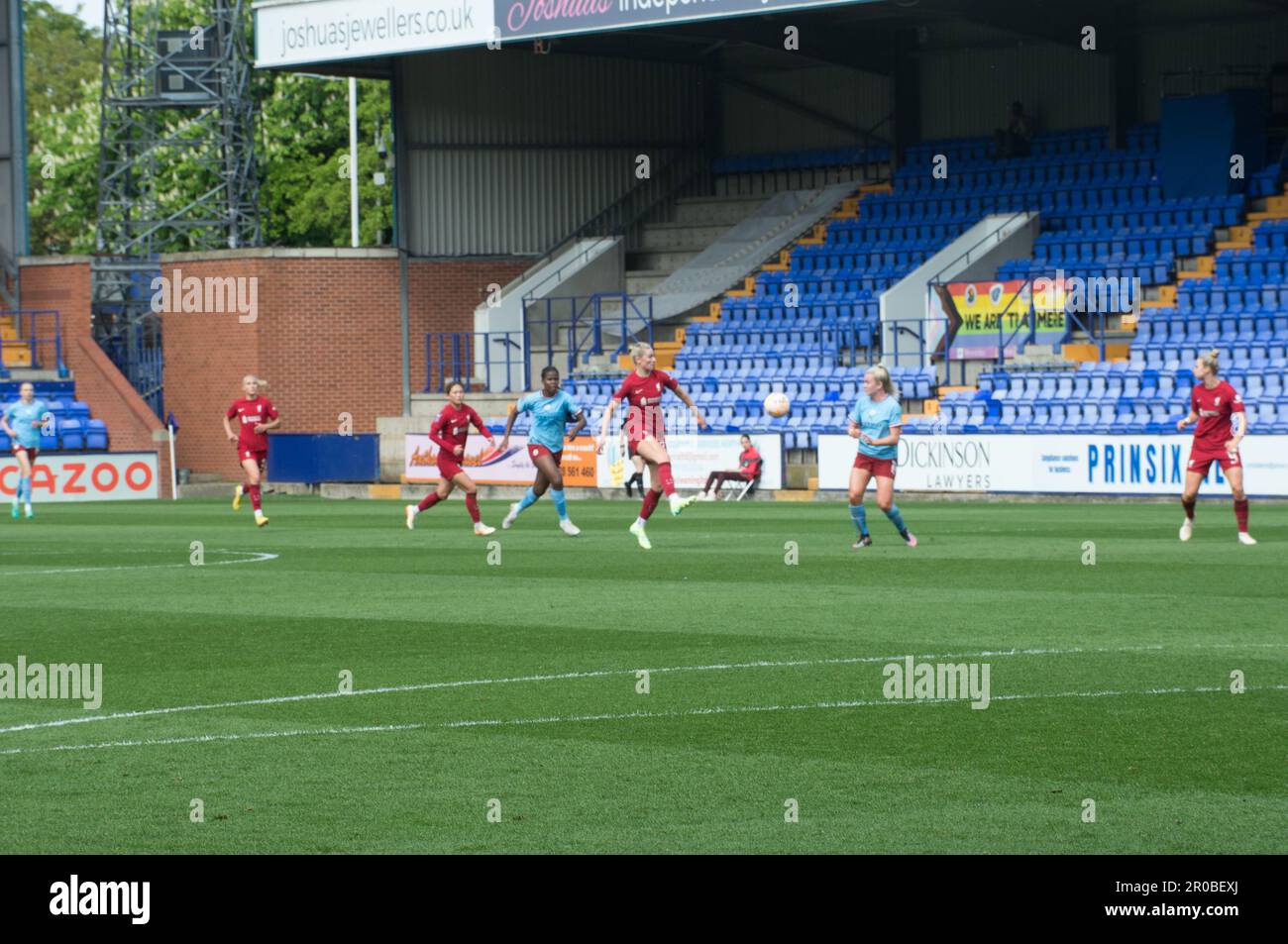 WSL Liverpool / Manchester City à Prenton Park, Liverpool Victory 2-1. (Terry Scott/SPP) crédit : SPP Sport Press photo. /Alamy Live News Banque D'Images