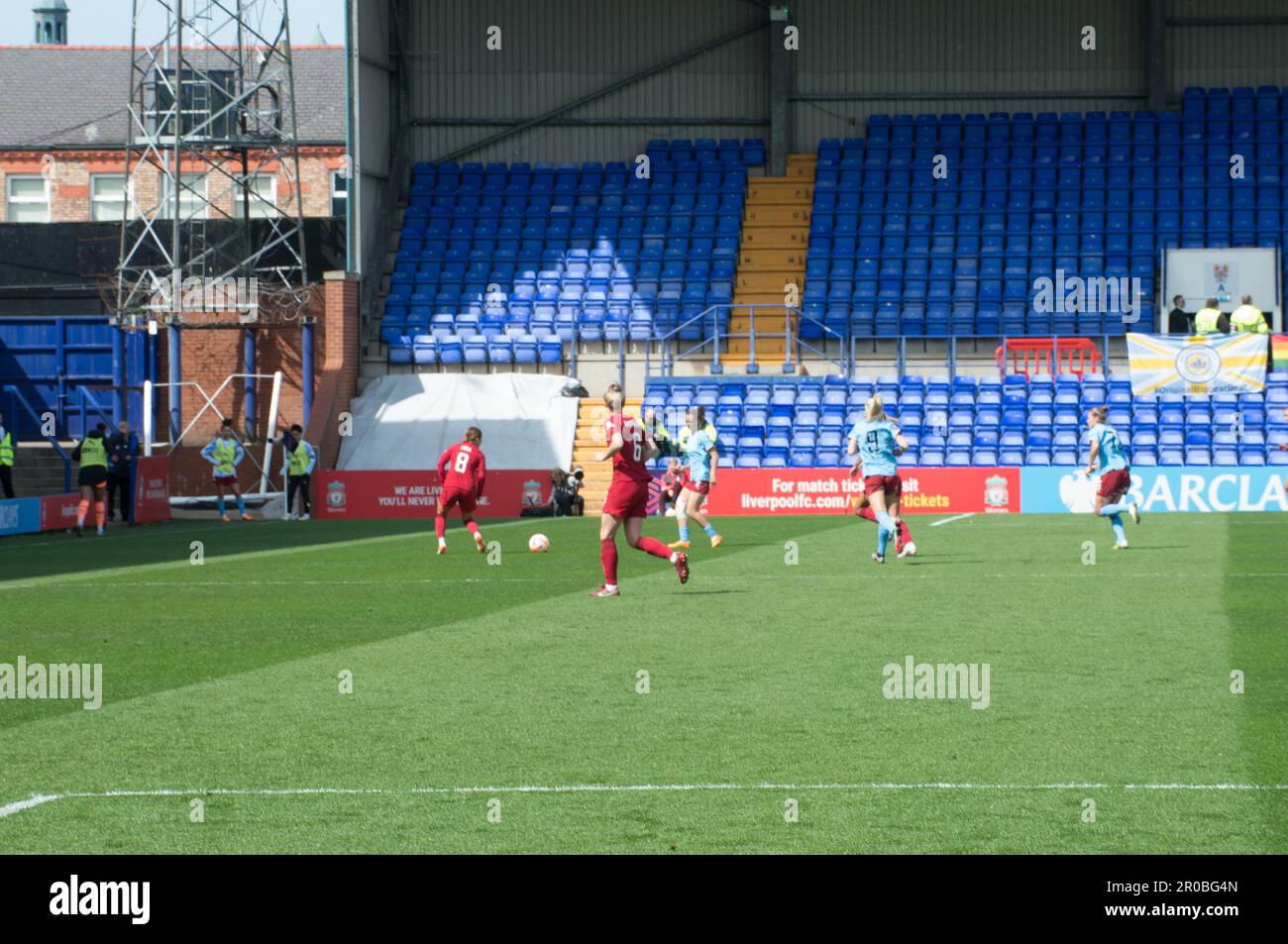 WSL Liverpool / Manchester City à Prenton Park, Liverpool Victory 2-1. (Terry Scott/SPP) crédit : SPP Sport Press photo. /Alamy Live News Banque D'Images