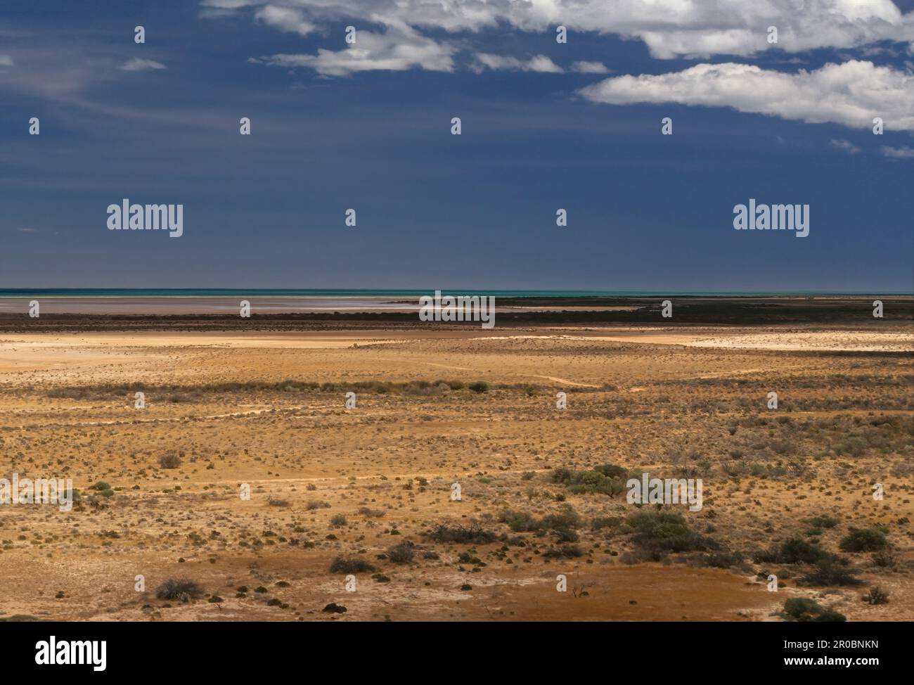 Le Pilbara est une région vaste, sèche et à population fine dans le nord de l'Australie occidentale. Banque D'Images