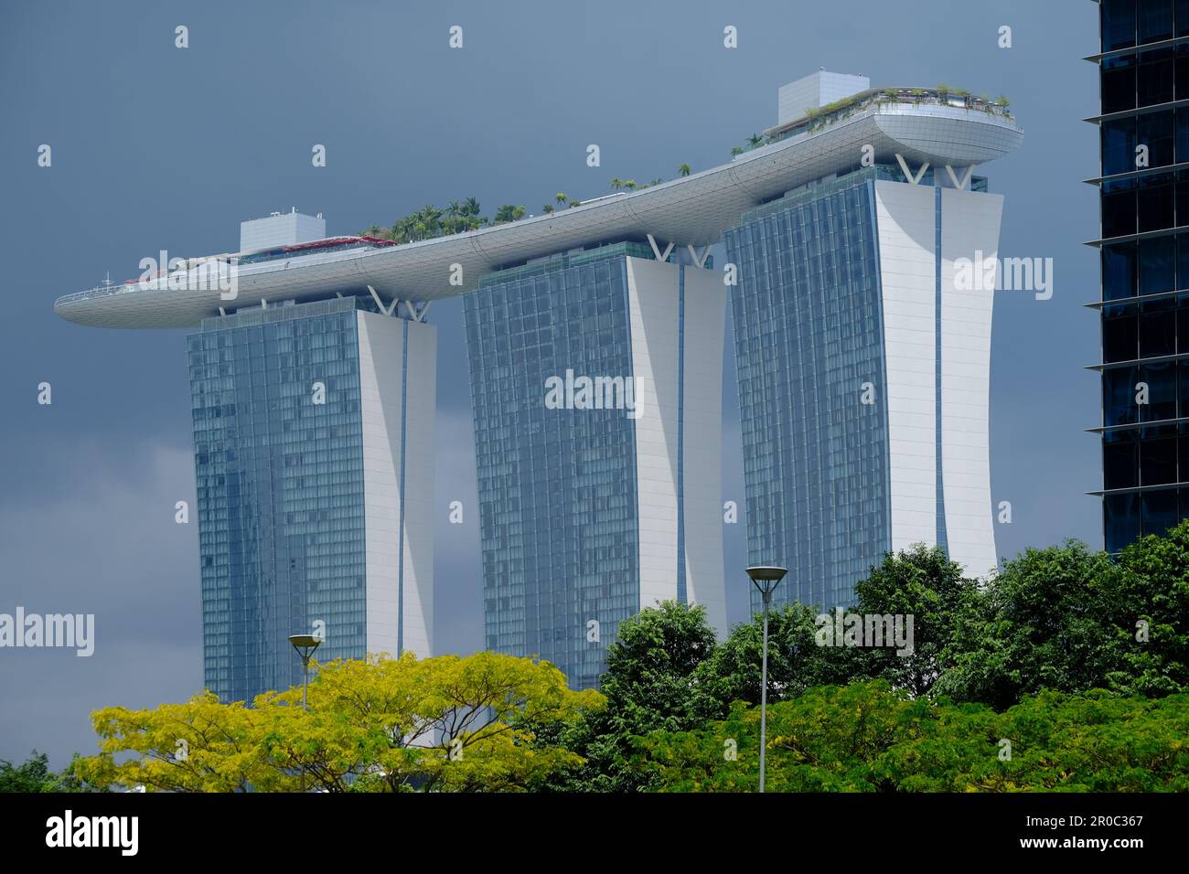 Singapour - Marina Bay Sands Banque D'Images