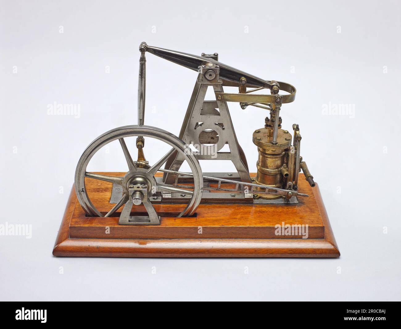 Model Beam Engine, 1870. Fabricant : un Turner Lynn Banque D'Images