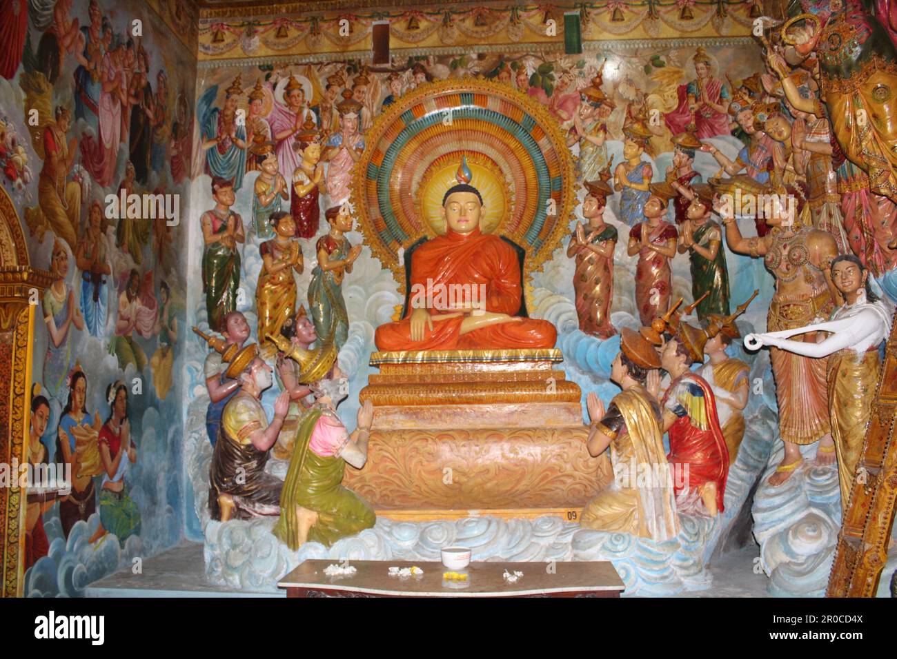 L'éclaircissement du Bouddha de Seigneur Banque D'Images