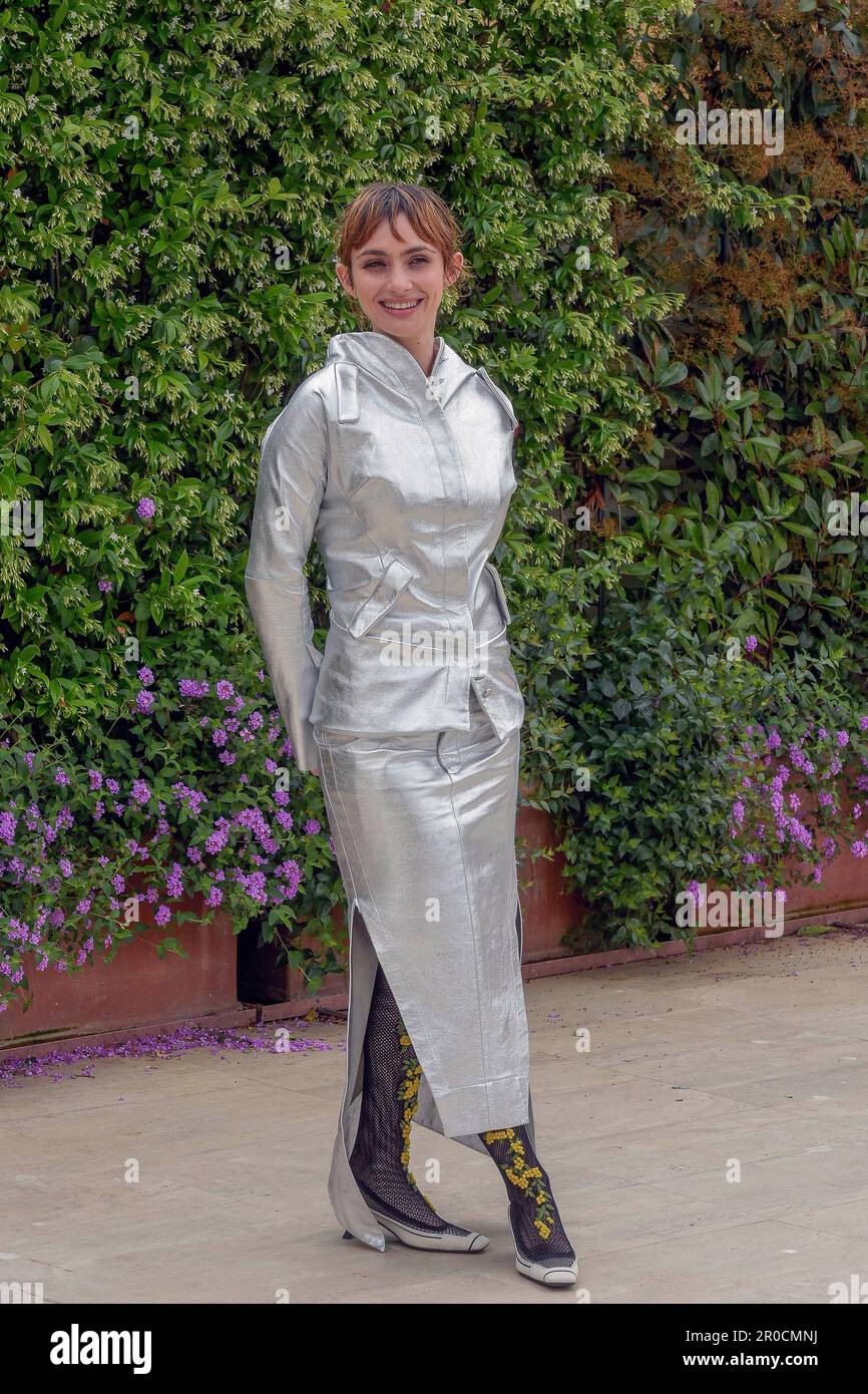 Italie, Rome, 8 mai 2023. Photo du film 'Sgues de l'amour' en photo: Zoe Bleu Sidel (fille de l'actrice Rosanna Arquette). Photo © Fabio Mazzarella/Sintesi/Alamy Live News Banque D'Images