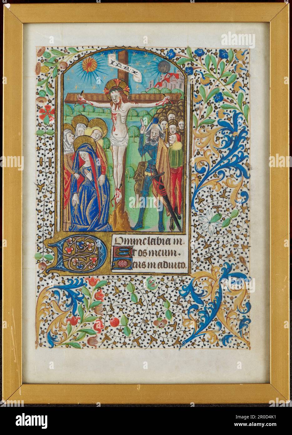 (1). St Crucifixion, 15th siècle. Artiste inconnu Banque D'Images