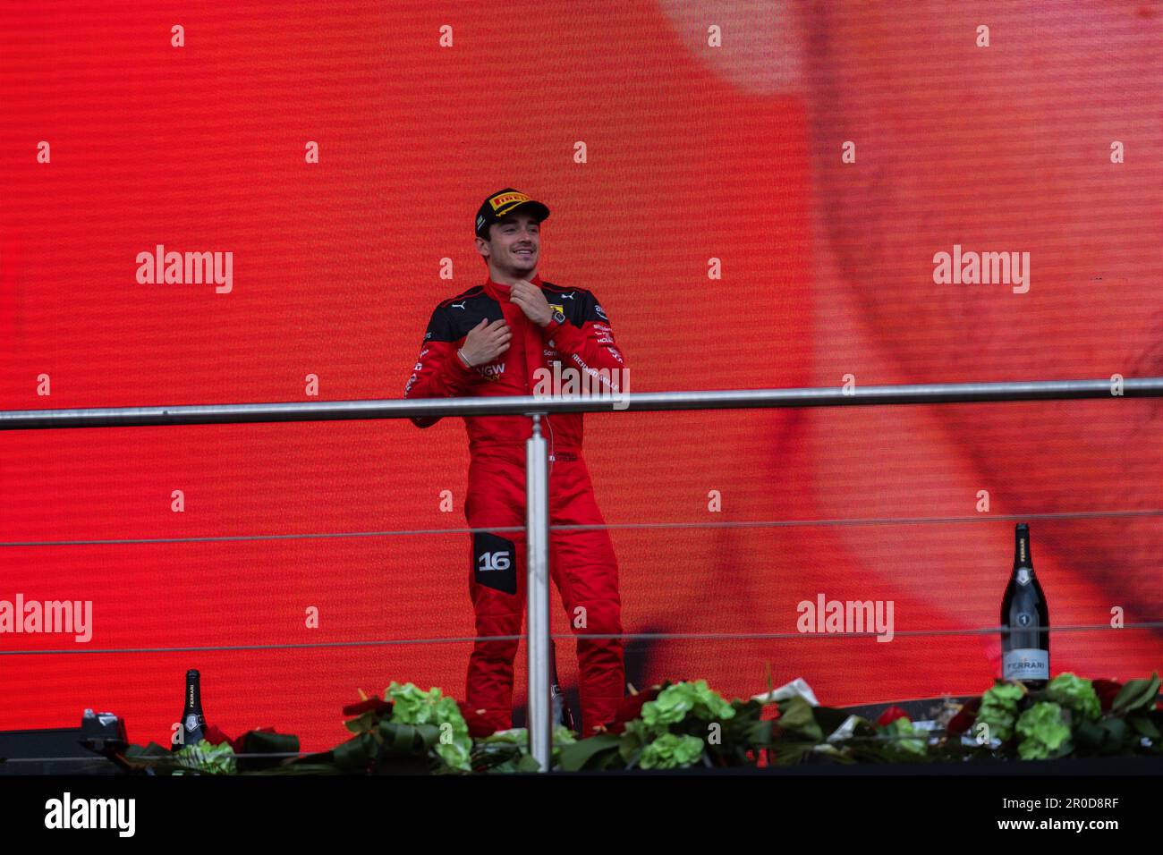 BAKOU, AZERBAÏDJAN, circuit de la ville de bakou, 30.avril.2023: Pendant le Grand Prix de Formule 1 d'Azerbaïdjan au circuit de la ville de Bakou, sur 30 avril. 2023. Banque D'Images