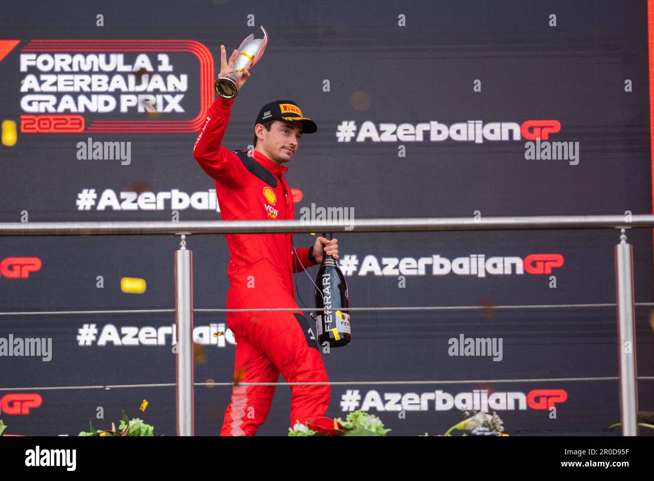 BAKOU, AZERBAÏDJAN, circuit de la ville de bakou, 30.avril.2023: Pendant le Grand Prix de Formule 1 d'Azerbaïdjan au circuit de la ville de Bakou, sur 30 avril. 2023. Banque D'Images