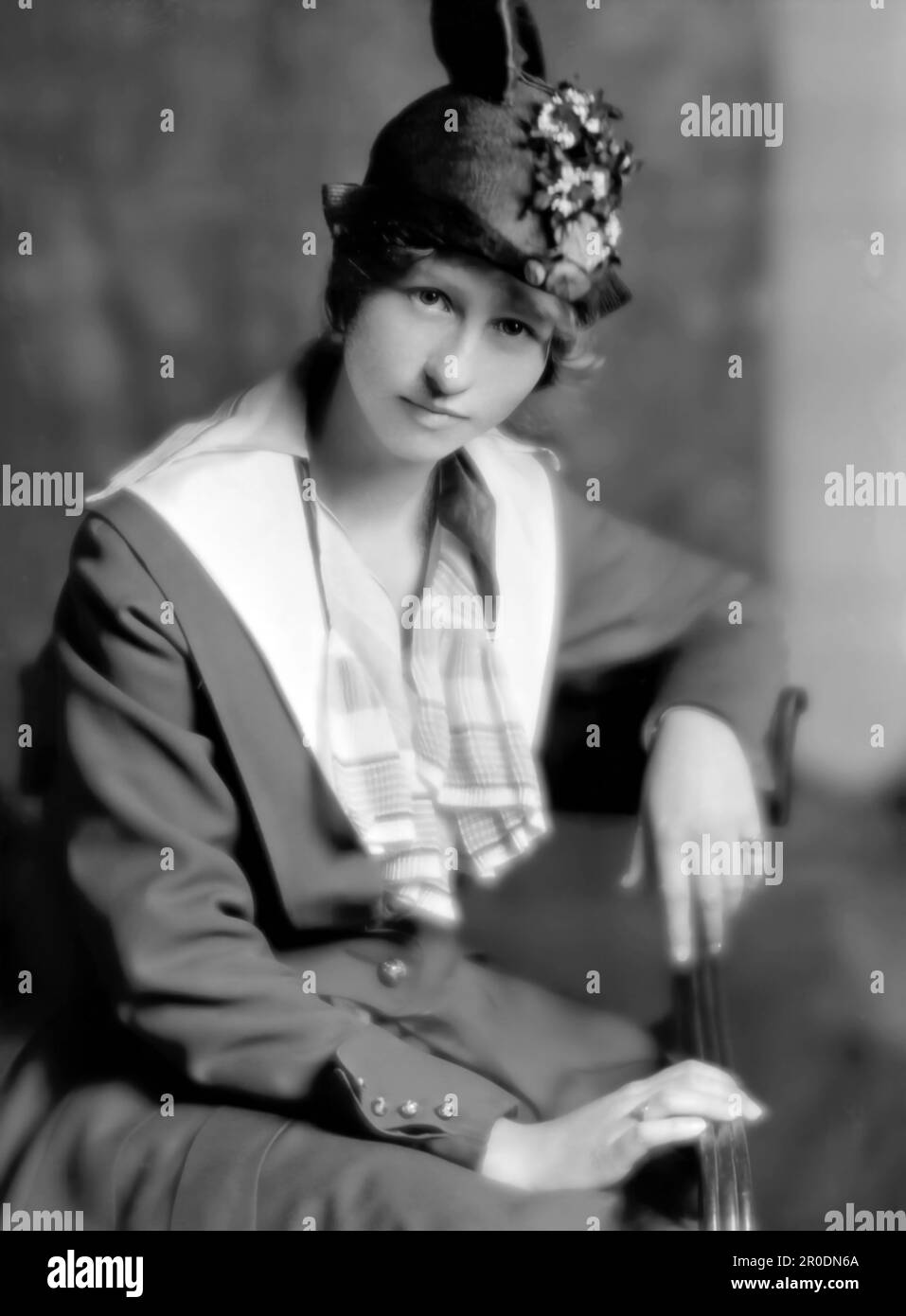 Nancy Boyd. Portrait du poète et dramaturge américain Edna St Vincent Millay (1892-1950), par Arnold Genthe Banque D'Images