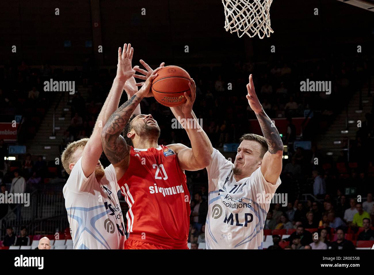 2022/2023 Basketball Bundesliga, FC Bayern München vs universitaires Heidelberg, 33. Spieltag 2023-05-04 à München (Audi Dome) UGRAI Maximilian (Académie Banque D'Images