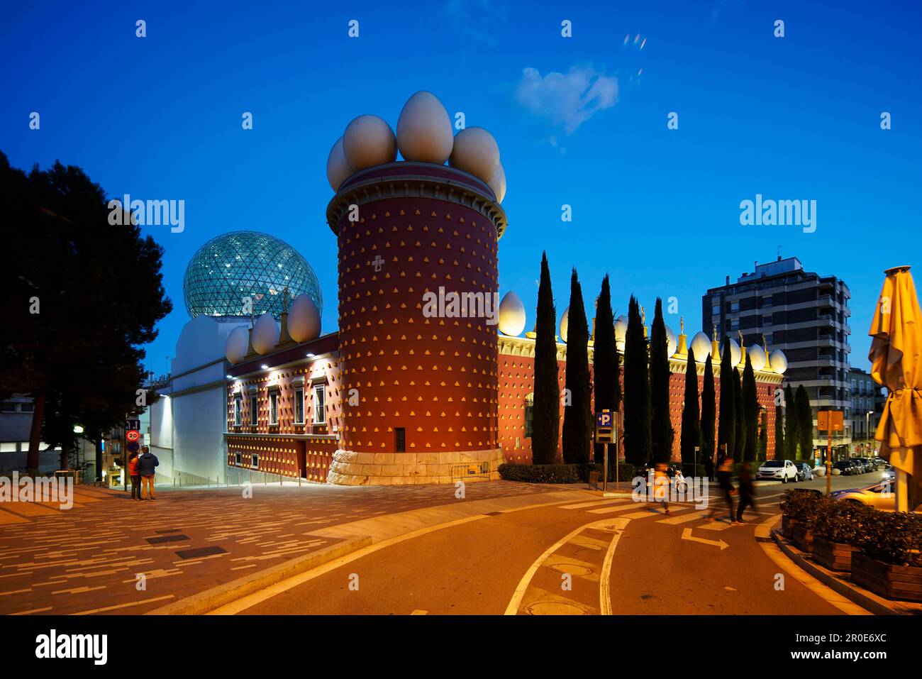 Le Teatre-Museu Dali pour l'artiste Salvador Dalí, Figueres, Catalogne, Espagne Banque D'Images