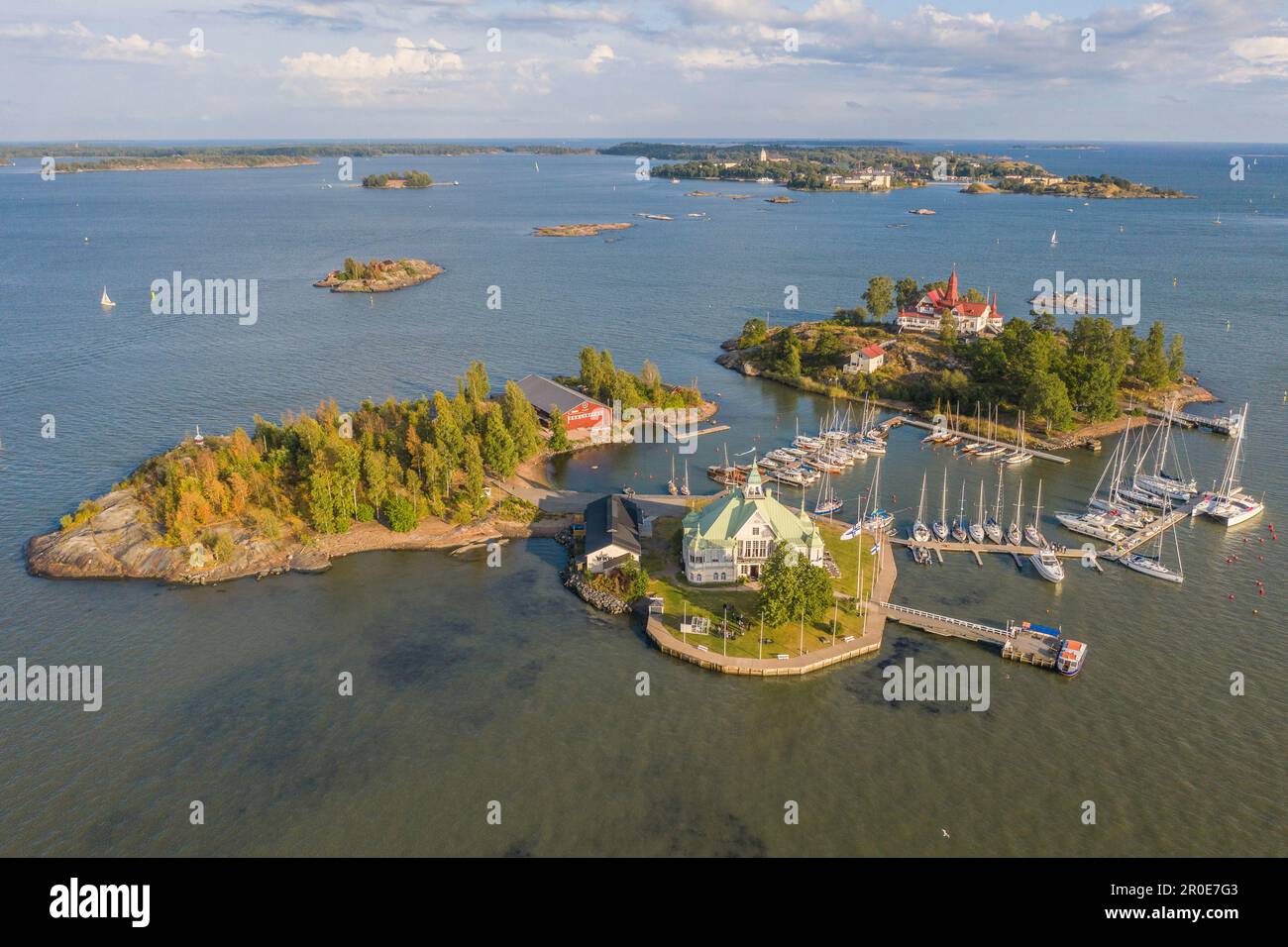 Mer de l'archipel, Helsinki, Finlande Banque D'Images