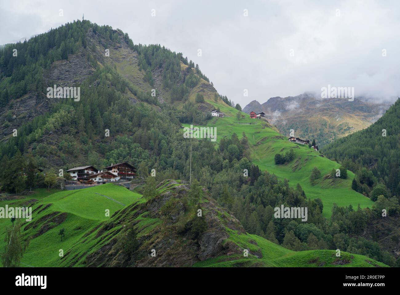 Montagne de Rabenstein, Tyrol du Sud, Italie Banque D'Images