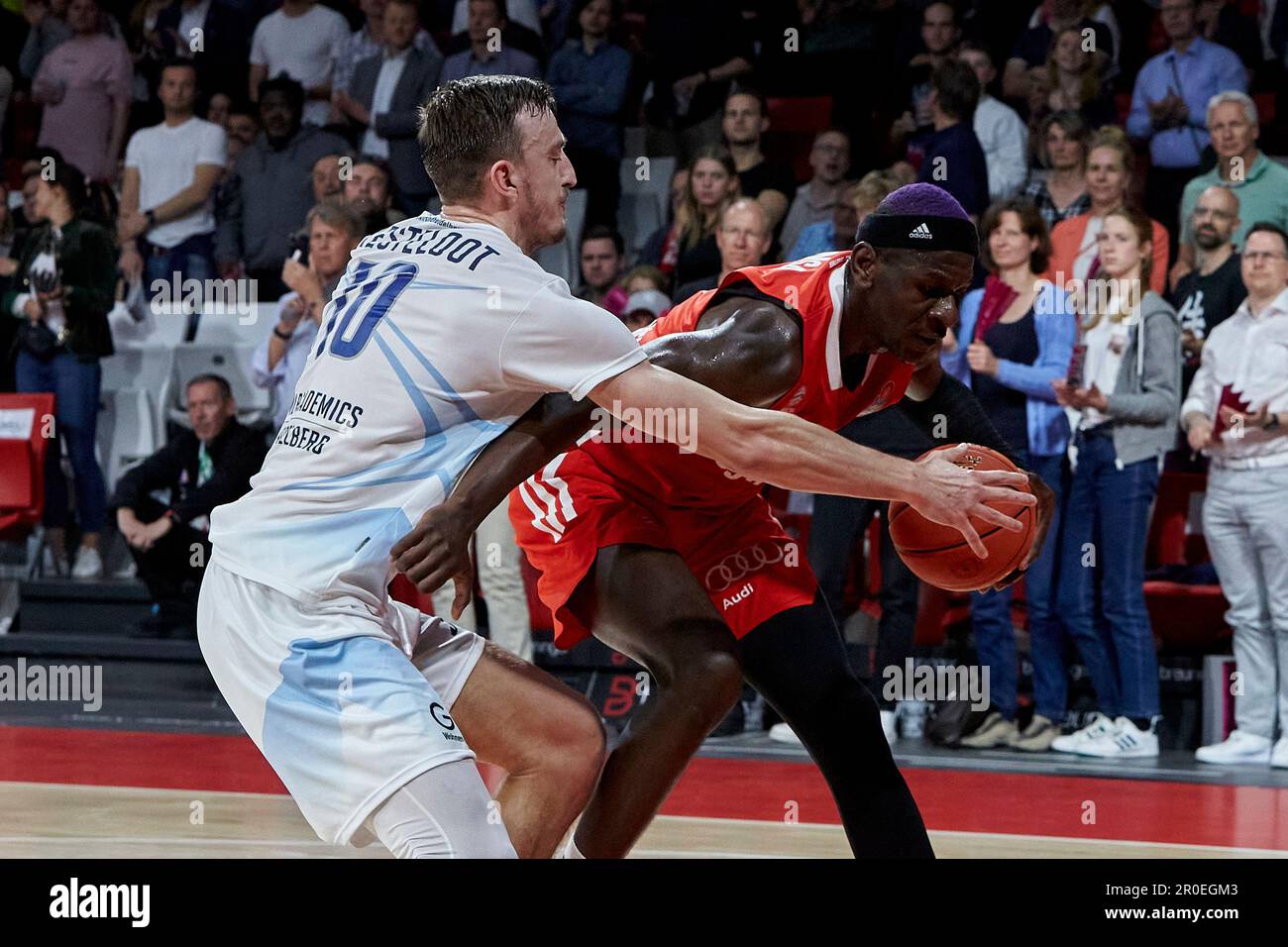 2022/2023 Basketball Bundesliga, FC Bayern München vs universitaires Heidelberg, 33. Spieltag 2023-05-04 à München (Audi Dome) KESTELOOT Vincent (Acade Banque D'Images