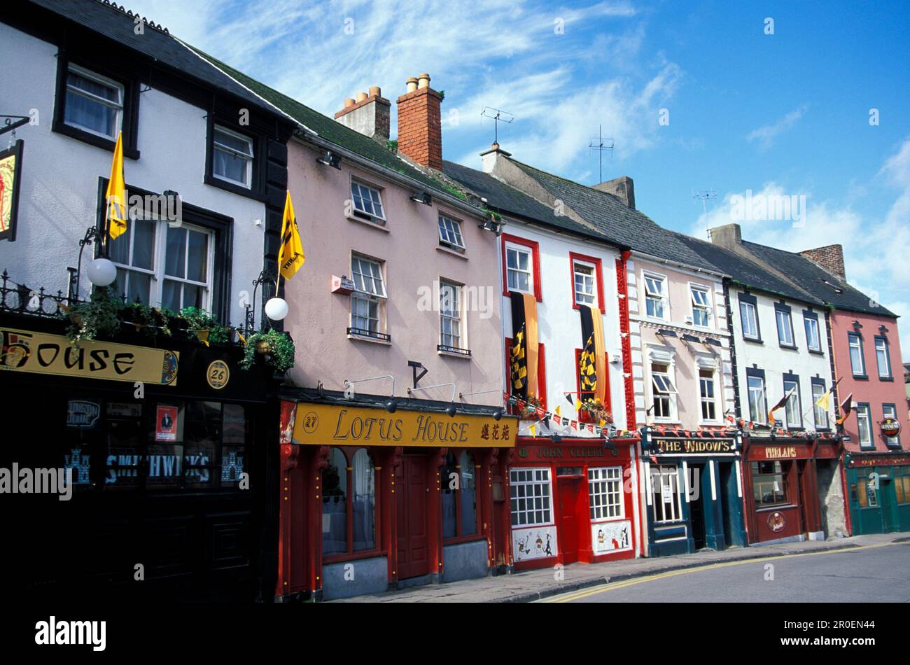 Kilkenny dans la lumière du jour, Kilkenny, comté de Kilkenny, Irlande Banque D'Images