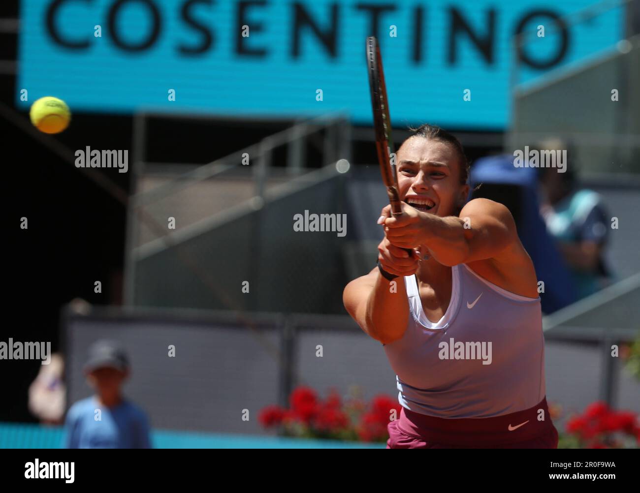 Aryna Sabalenka Pendant L'Open De Mutua Madrid 2023, ATP Masters 1000 ...