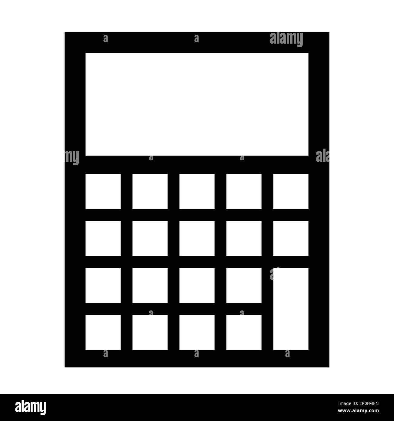 Calculatrice, icône mathématique. Élément de l'illustration de l'éducation. Les signes et symboles peuvent être utilisés pour le Web, le logo, l'application mobile, l'interface utilisateur, l'interface utilisateur Illustration de Vecteur