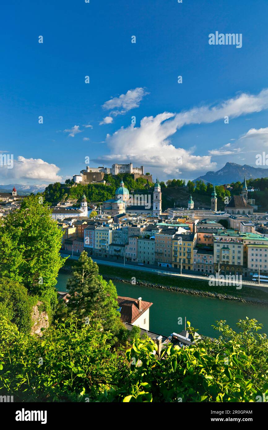 Vue sur la ville de Salzbourg, Province de Salzbourg, Autriche, Europe Banque D'Images Vue sur la ville de Salzbourg, Province de Salzbourg, Autriche, Europe Banque D'Images