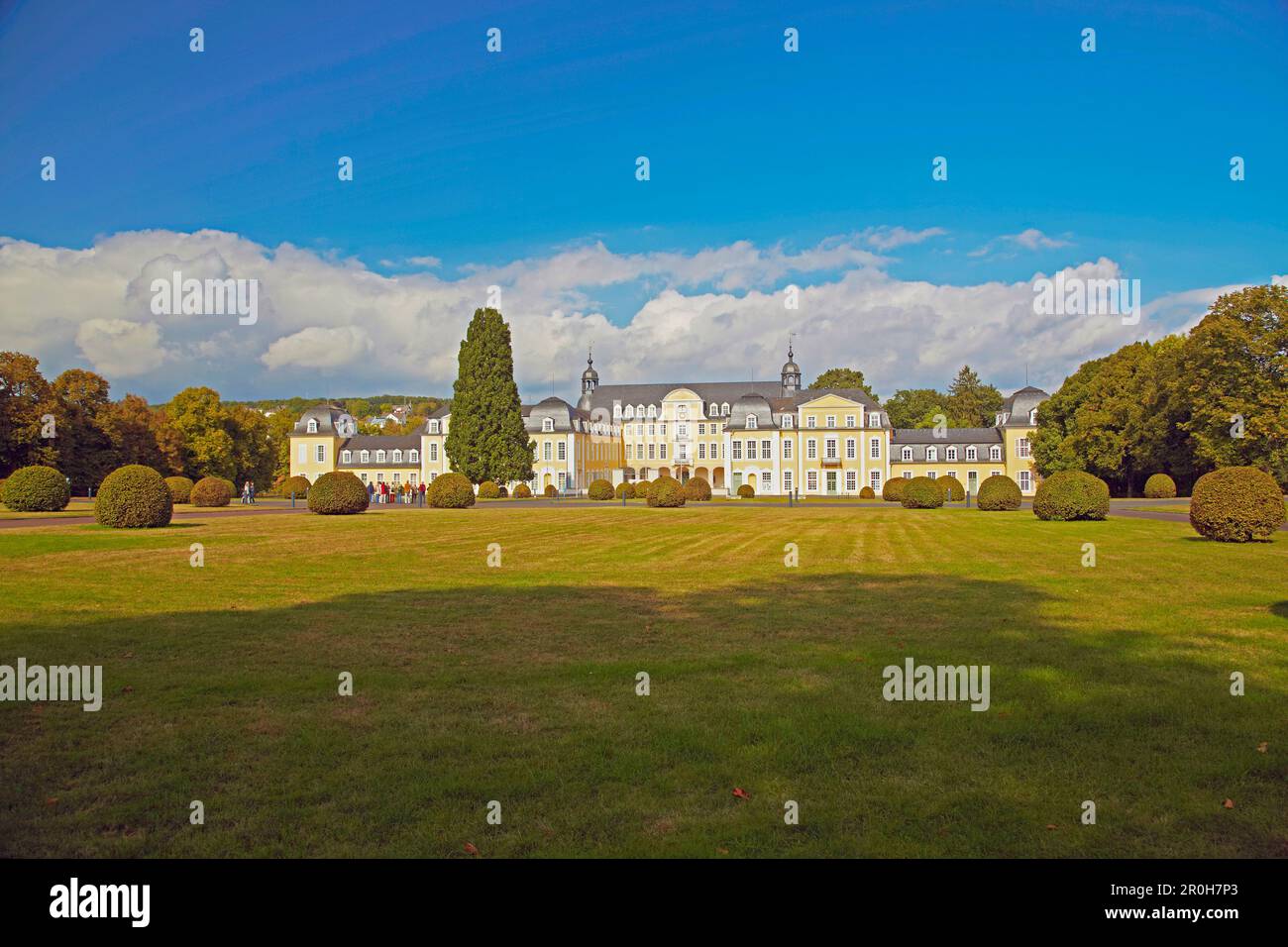 Château Oranienstein, construit en 1671, architecte Daniel Marot, château ancestral de la famille royale des pays-Bas, musée Nassau-Oranien, depuis 1962 Banque D'Images