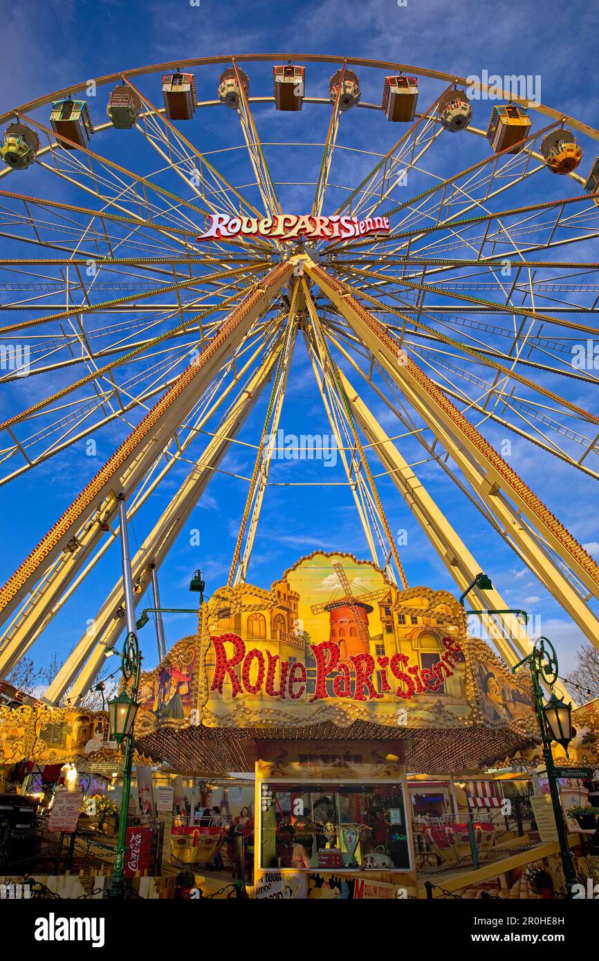 Palmkirmes, plus grande foire paroissiale au printemps à NRW , Allemagne, Rhénanie-du-Nord-Westphalie, région de la Ruhr, Recklinghausen Banque D'Images