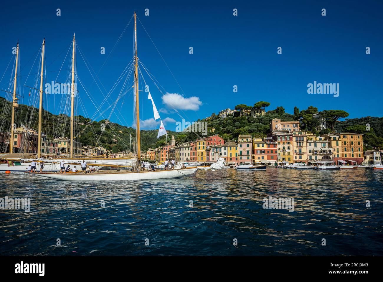 Portofino, province de Naples, Riviera Italienne, ligurie, italie Banque D'Images