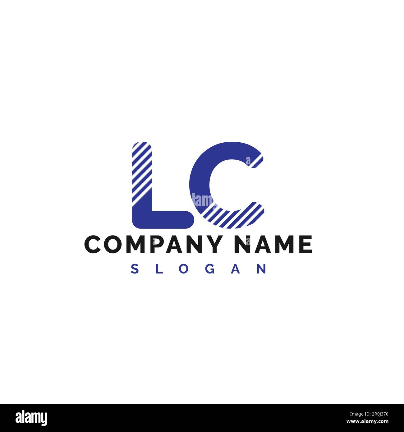 Logo lettre LC. Illustration vectorielle du logo lettre LC - Vector Illustration de Vecteur