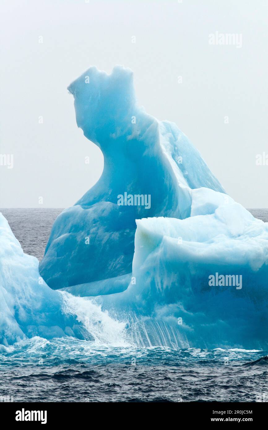 Les icebergs de l'Antarctique, son, mer de Weddell, l'Antarctique Banque D'Images