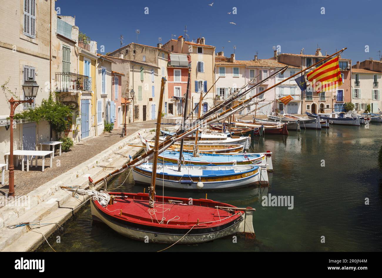 Bateaux, port à Martigues, port à Etang de Berre, Bouches-du-Rhône,  Mittelmeer, Provence, Frankreich Photo Stock - Alamy