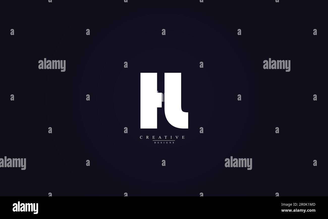 Logo HL H L Vector Illustration de Vecteur