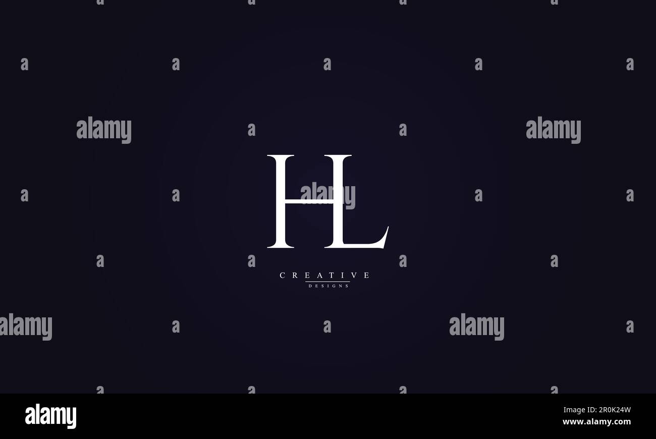 Logo HL H L Vector Illustration de Vecteur