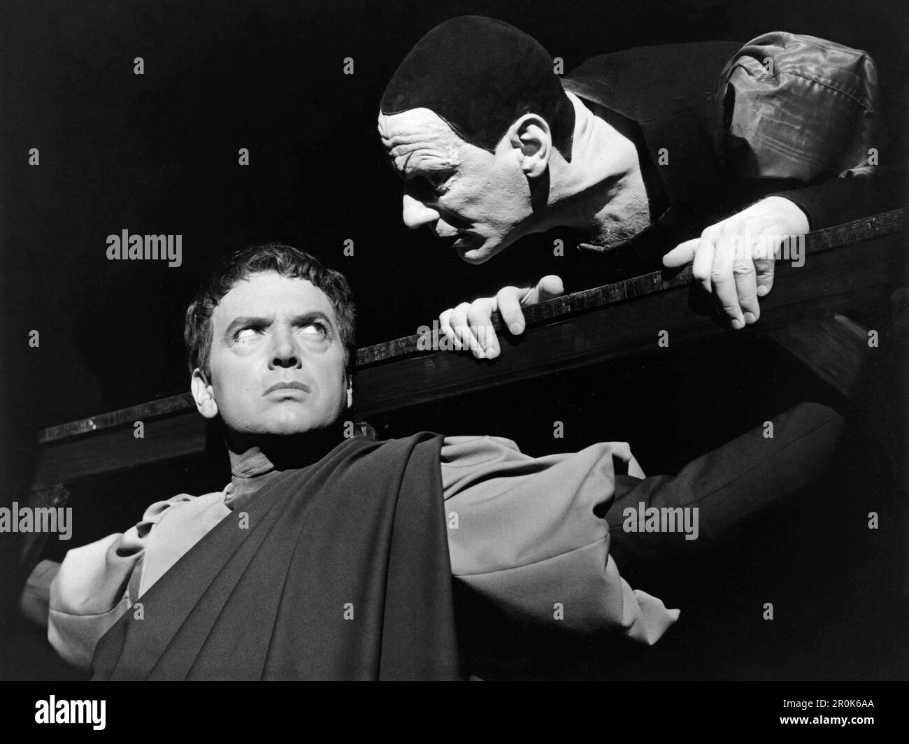 Faust, Spielfilm nach dem Stück von Johann Wolfgang von Goethe, Deutschland 1960, Regie: Peter Gorski, Darsteller: Wwill Quadflieg, Gustaf Gründgens Banque D'Images