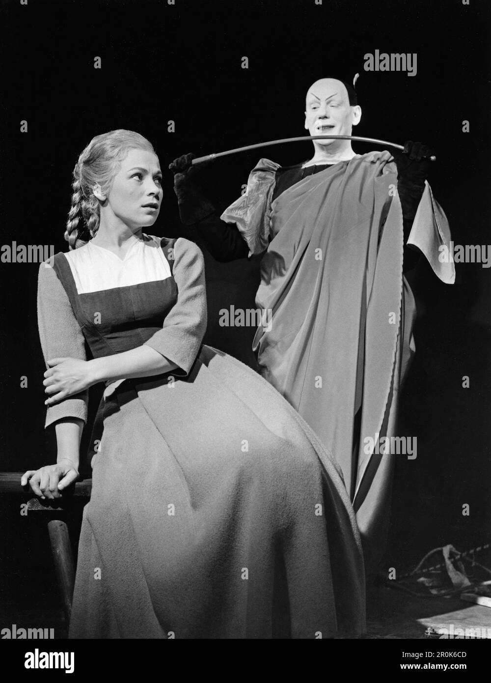 Faust, Spielfilm nach dem Stück von Johann Wolfgang von Goethe, Deutschland 1960, Regie: Peter Gorski, Darsteller: Ella Büchi, Gustaf Gründgens Banque D'Images