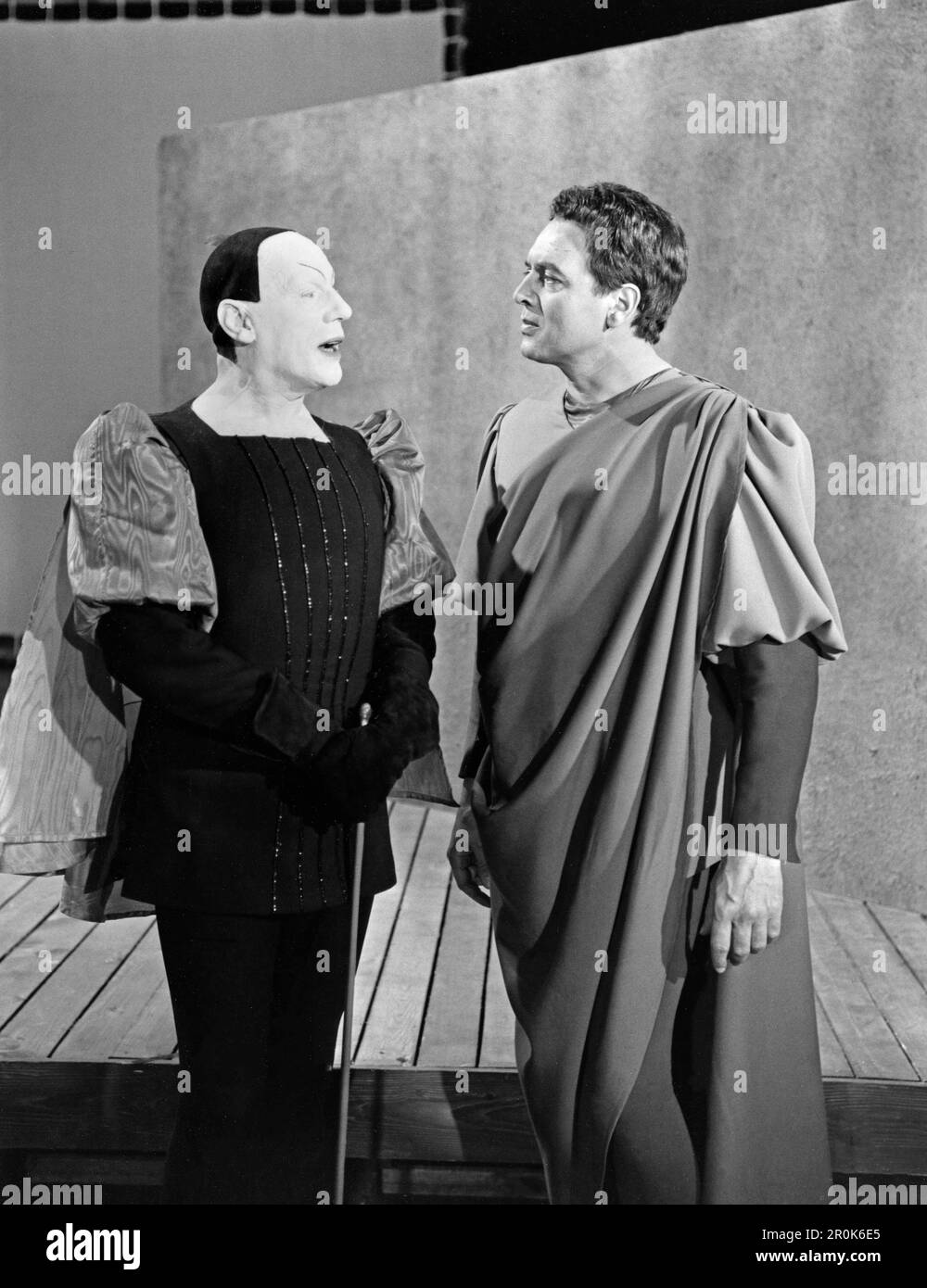 Faust, Spielfilm nach dem Stück von Johann Wolfgang von Goethe, Deutschland 1960, Regie: Peter Gorski, Darsteller: Gustaf Gründgens, Wwill Quadflieg Banque D'Images