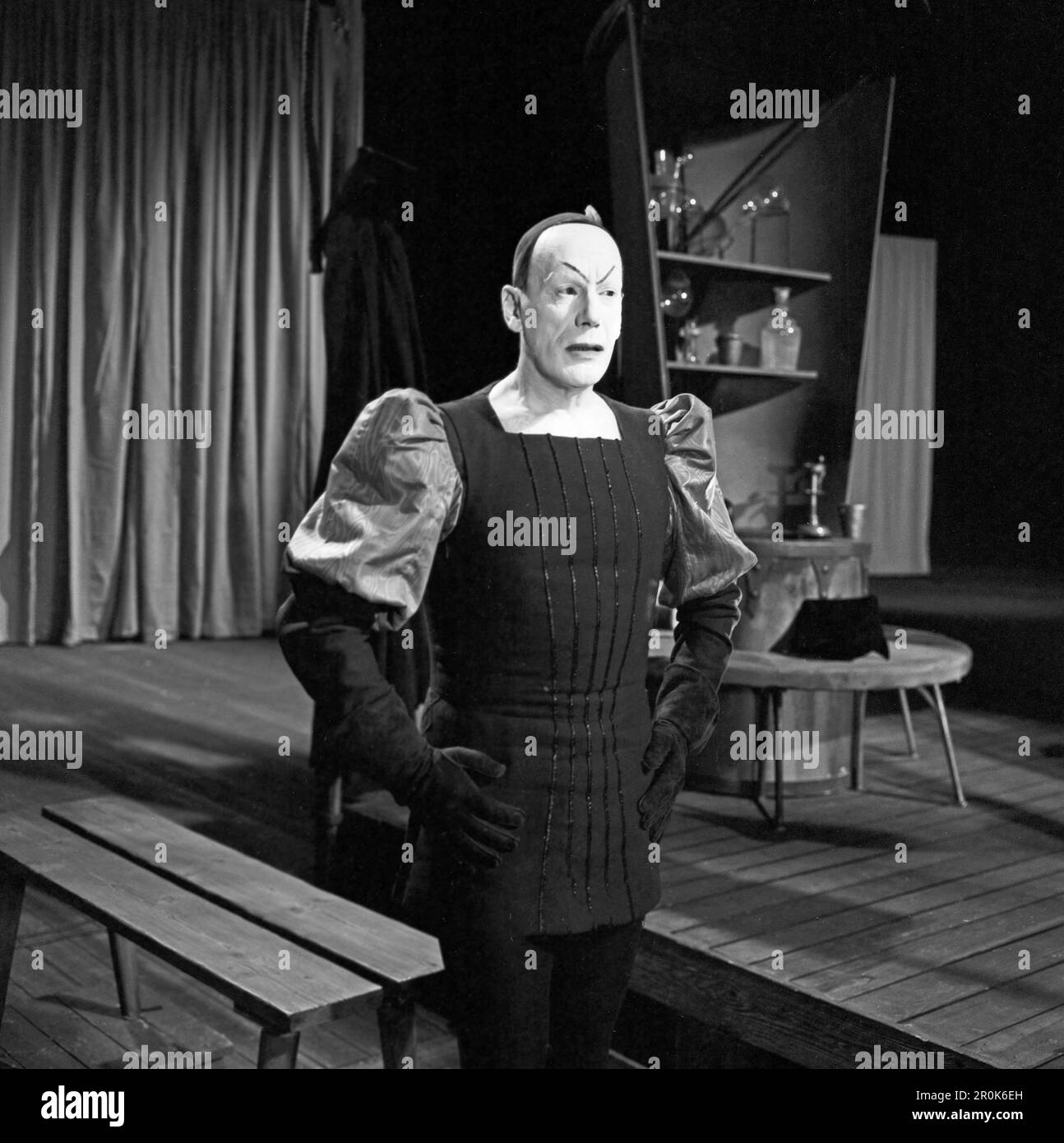 Faust, Spielfilm nach dem Stück von Johann Wolfgang von Goethe, Deutschland 1960, Regie: Peter Gorski, Darsteller: Gustaf Gründgens Banque D'Images