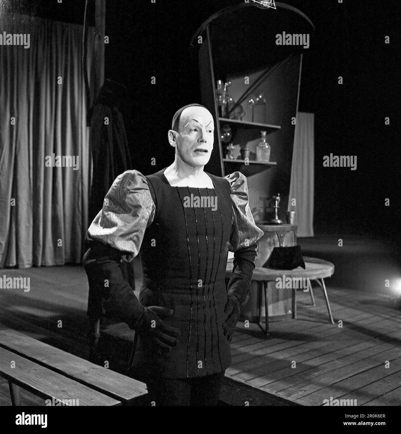 Faust, Spielfilm nach dem Stück von Johann Wolfgang von Goethe, Deutschland 1960, Regie: Peter Gorski, Darsteller: Gustaf Gründgens Banque D'Images