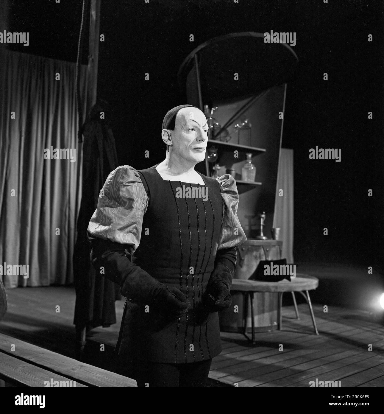 Faust, Spielfilm nach dem Stück von Johann Wolfgang von Goethe, Deutschland 1960, Regie: Peter Gorski, Darsteller: Gustaf Gründgens Banque D'Images