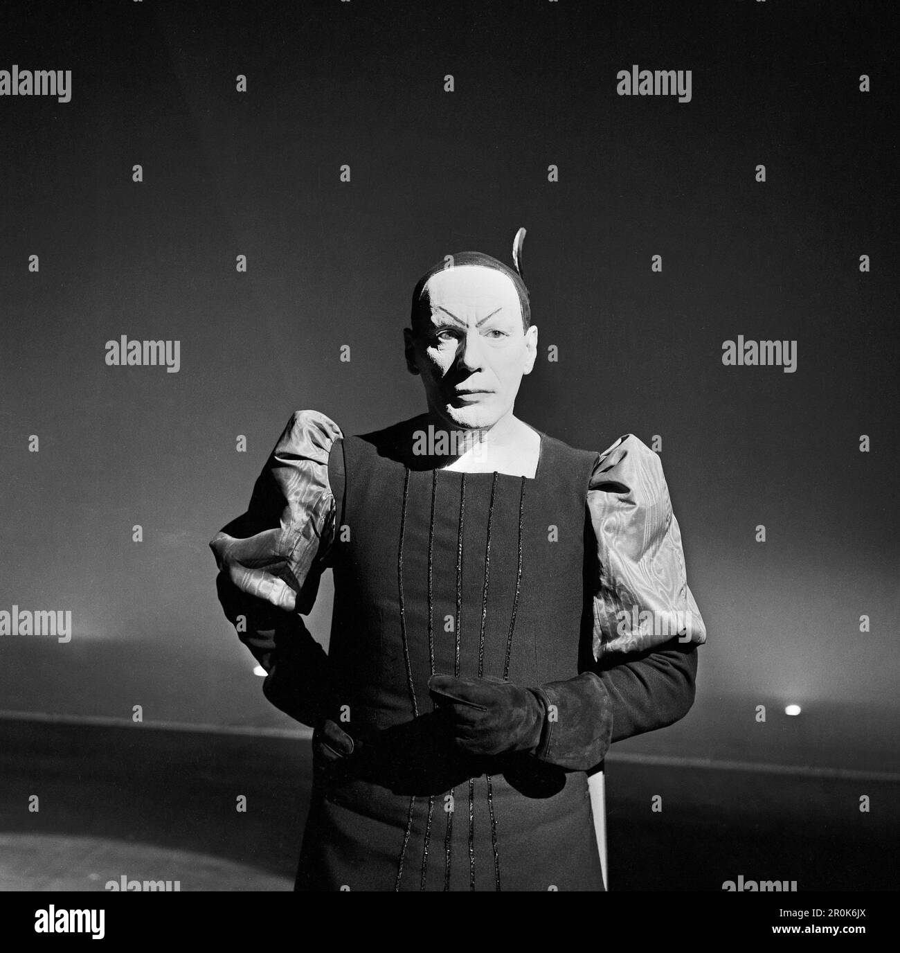 Faust, Spielfilm nach dem Stück von Johann Wolfgang von Goethe, Deutschland 1960, Regie: Peter Gorski, Darsteller: Gustaf Gründgens Banque D'Images