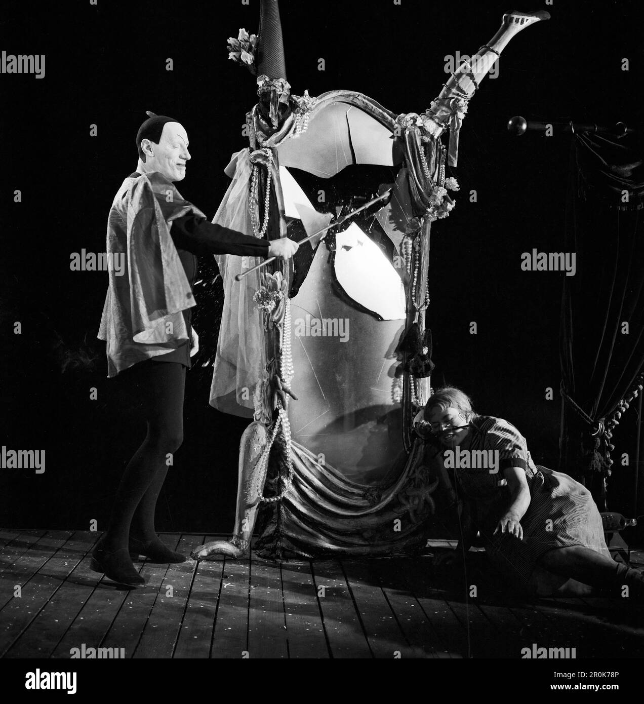 Faust, Spielfilm nach dem Stück von Johann Wolfgang von Goethe, Deutschland 1960, Regie: Peter Gorski, Darsteller: Gustaf Gründgens, Banque D'Images