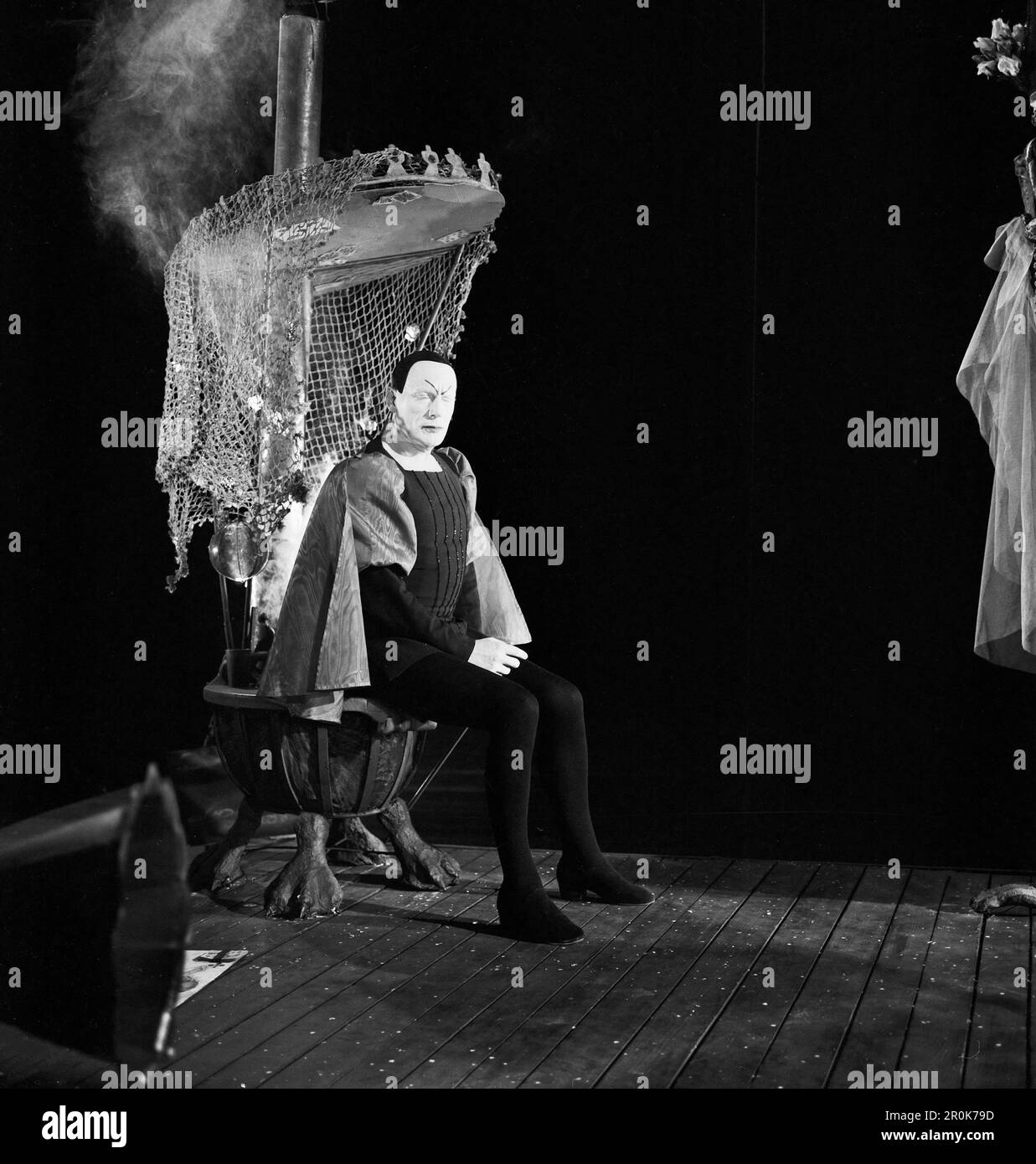 Faust, Spielfilm nach dem Stück von Johann Wolfgang von Goethe, Deutschland 1960, Regie: Peter Gorski, Darsteller: Gustaf Gründgens, Banque D'Images