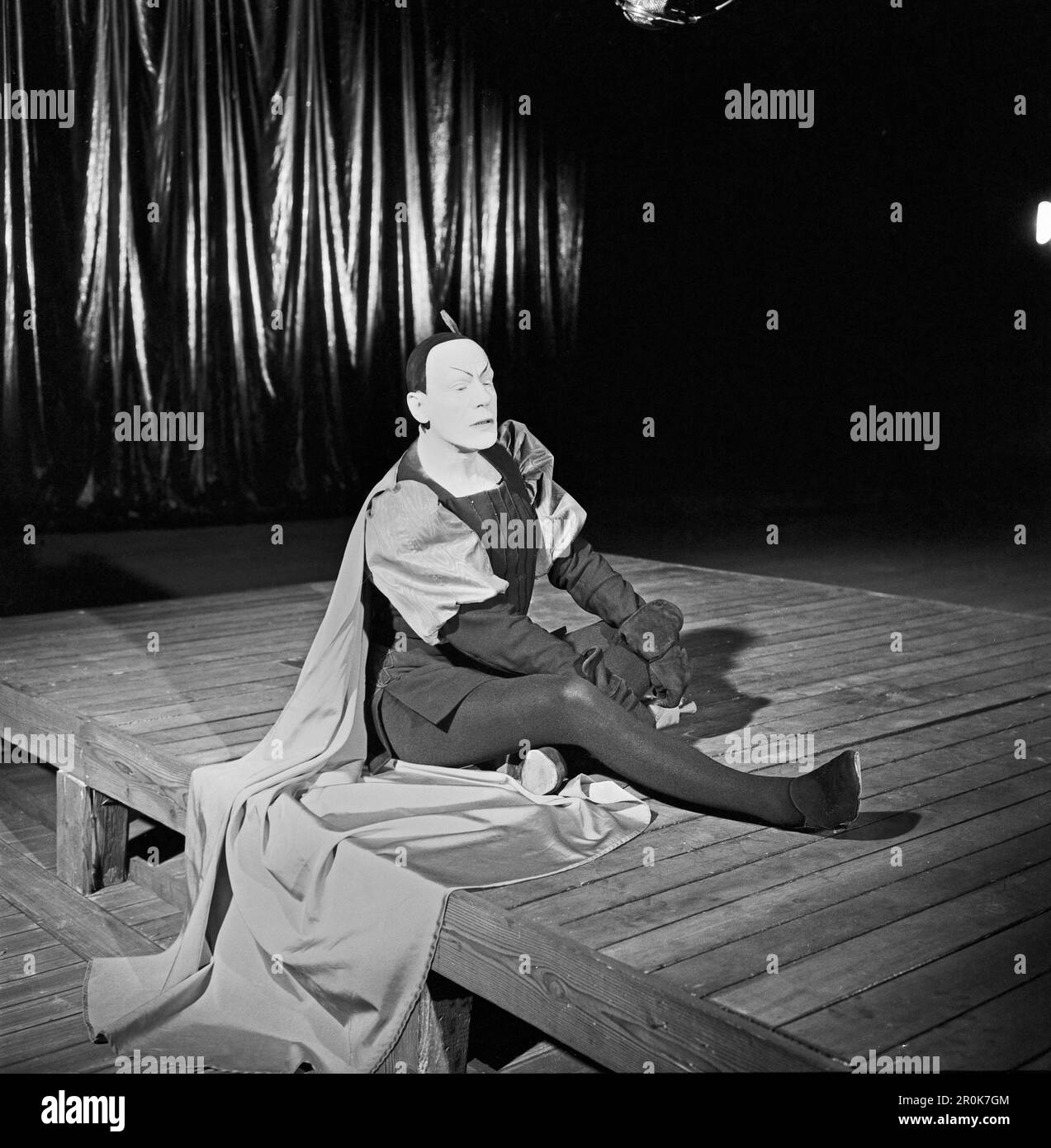 Faust, Spielfilm nach dem Stück von Johann Wolfgang von Goethe, Deutschland 1960, Regie: Peter Gorski, Darsteller: Gustaf Gründgens Banque D'Images