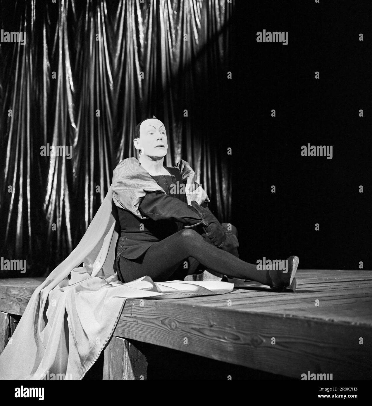 Faust, Spielfilm nach dem Stück von Johann Wolfgang von Goethe, Deutschland 1960, Regie: Peter Gorski, Darsteller: Gustaf Gründgens Banque D'Images