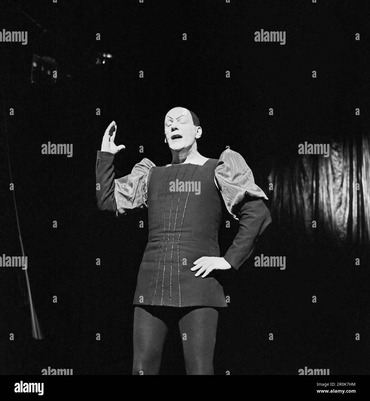 Faust, Spielfilm nach dem Stück von Johann Wolfgang von Goethe, Deutschland 1960, Regie: Peter Gorski, Darsteller: Gustaf Gründgens Banque D'Images