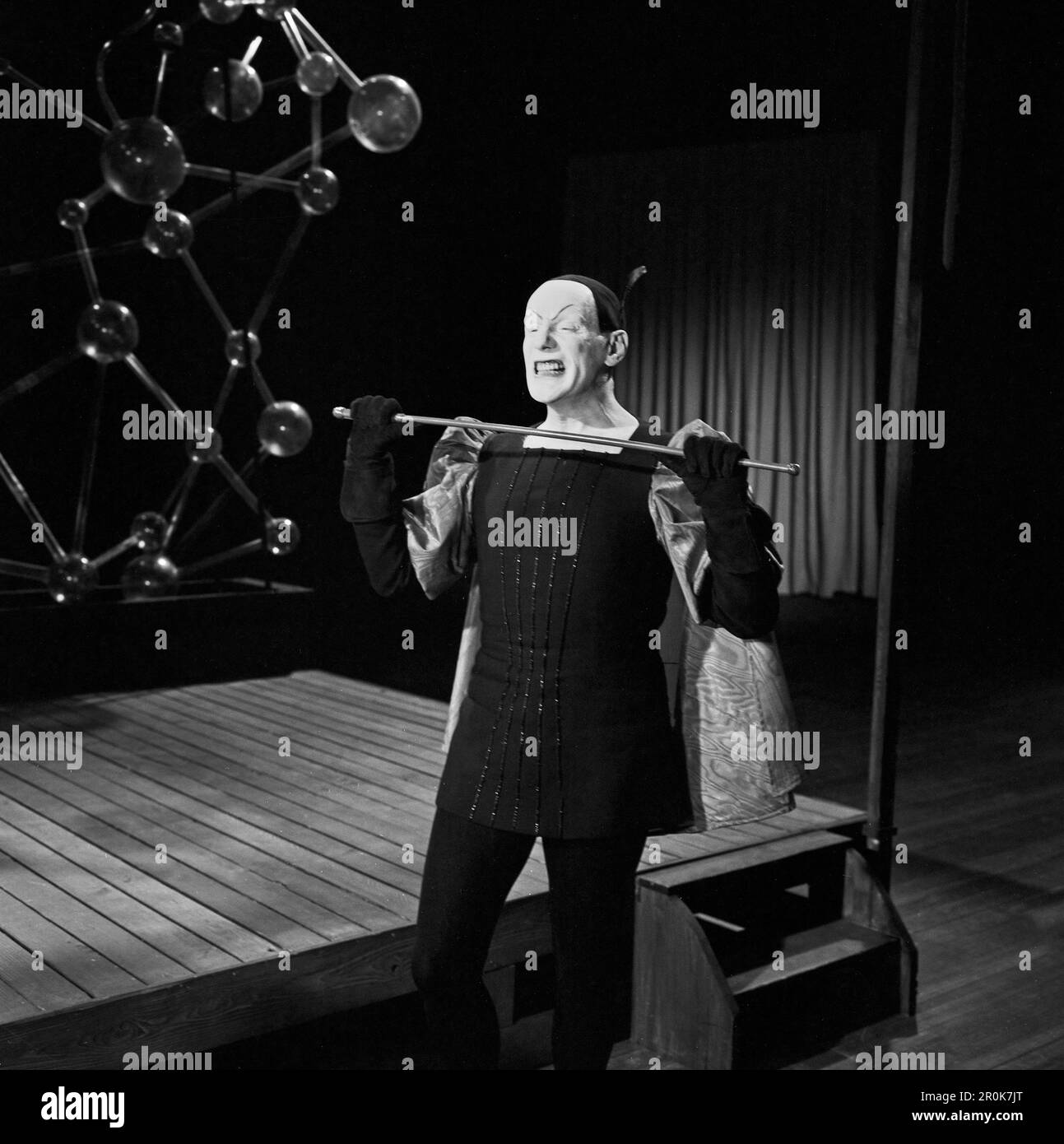 Faust, Spielfilm nach dem Stück von Johann Wolfgang von Goethe, Deutschland 1960, Regie: Peter Gorski, Darsteller: Gustaf Gründgens Banque D'Images