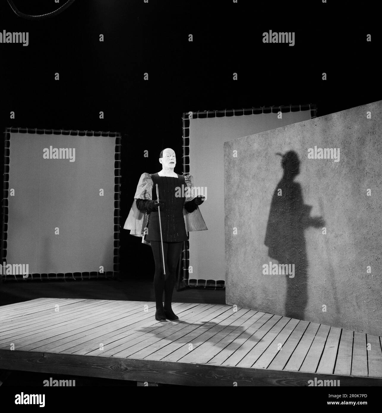 Faust, Spielfilm nach dem Stück von Johann Wolfgang von Goethe, Deutschland 1960, Regie: Peter Gorski, Darsteller: Gustaf Gründgens Banque D'Images