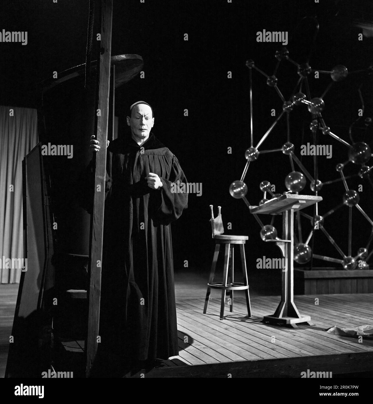 Faust, Spielfilm nach dem Stück von Johann Wolfgang von Goethe, Deutschland 1960, Regie: Peter Gorski, Darsteller: Gustaf Gründgens Banque D'Images