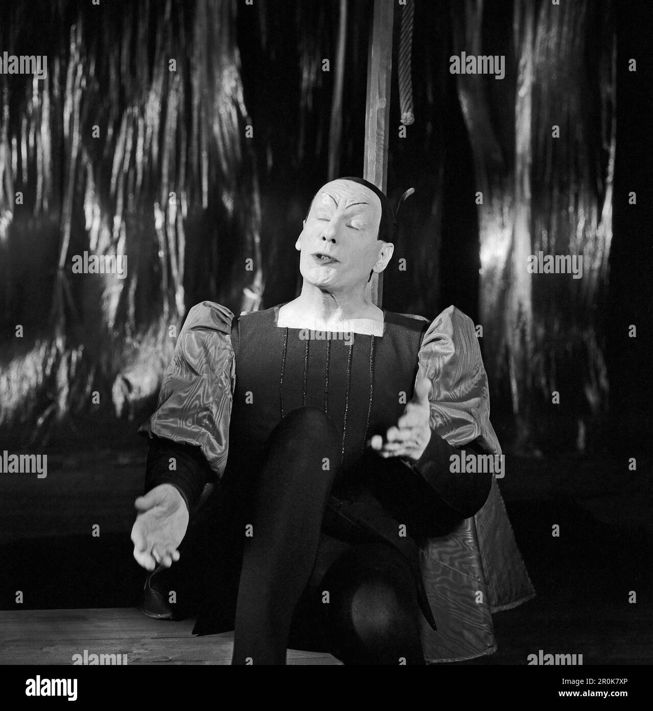 Faust, Spielfilm nach dem Stück von Johann Wolfgang von Goethe, Deutschland 1960, Regie: Peter Gorski, Darsteller: Gustaf Gründgens Banque D'Images