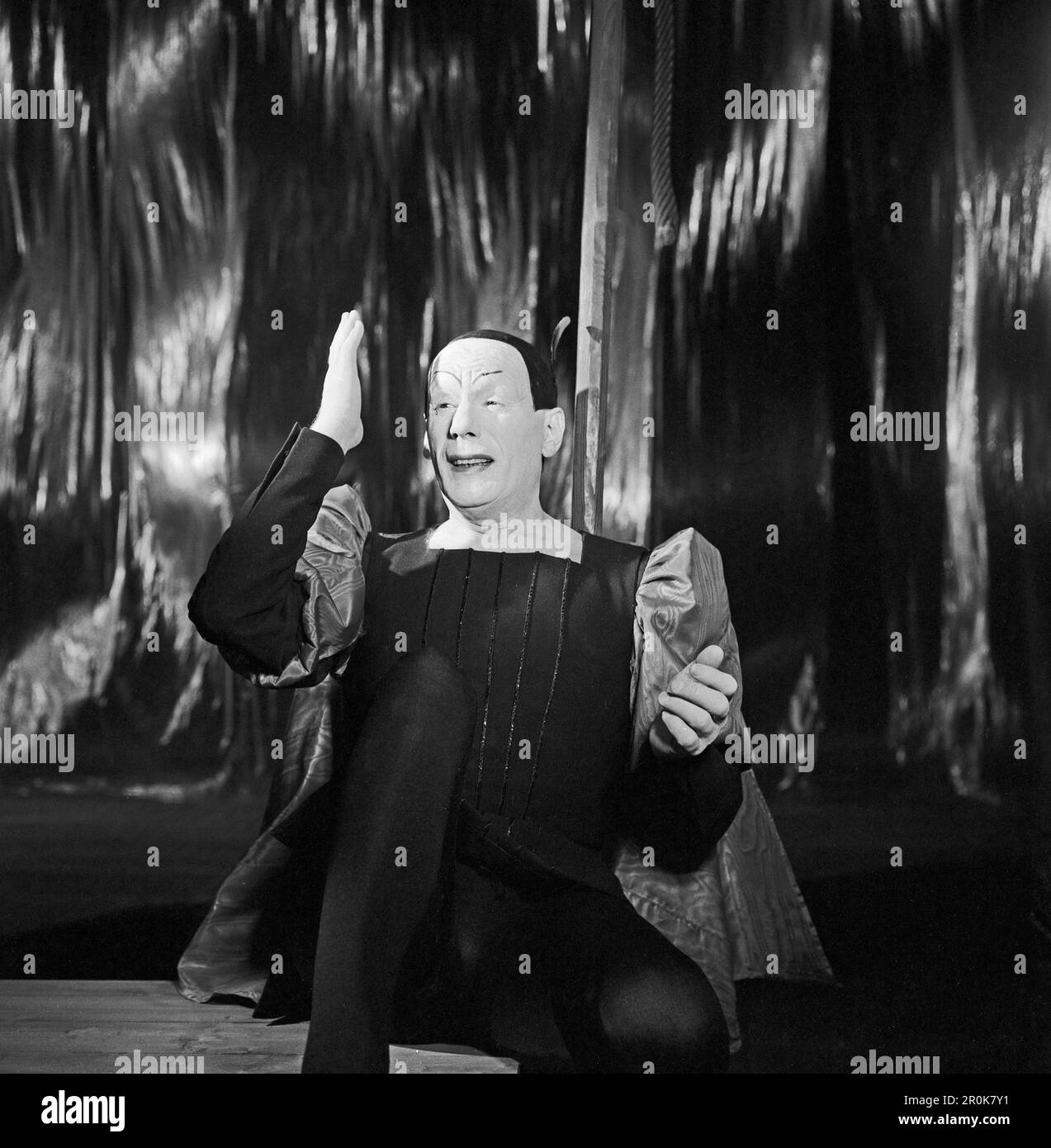 Faust, Spielfilm nach dem Stück von Johann Wolfgang von Goethe, Deutschland 1960, Regie: Peter Gorski, Darsteller: Gustaf Gründgens Banque D'Images