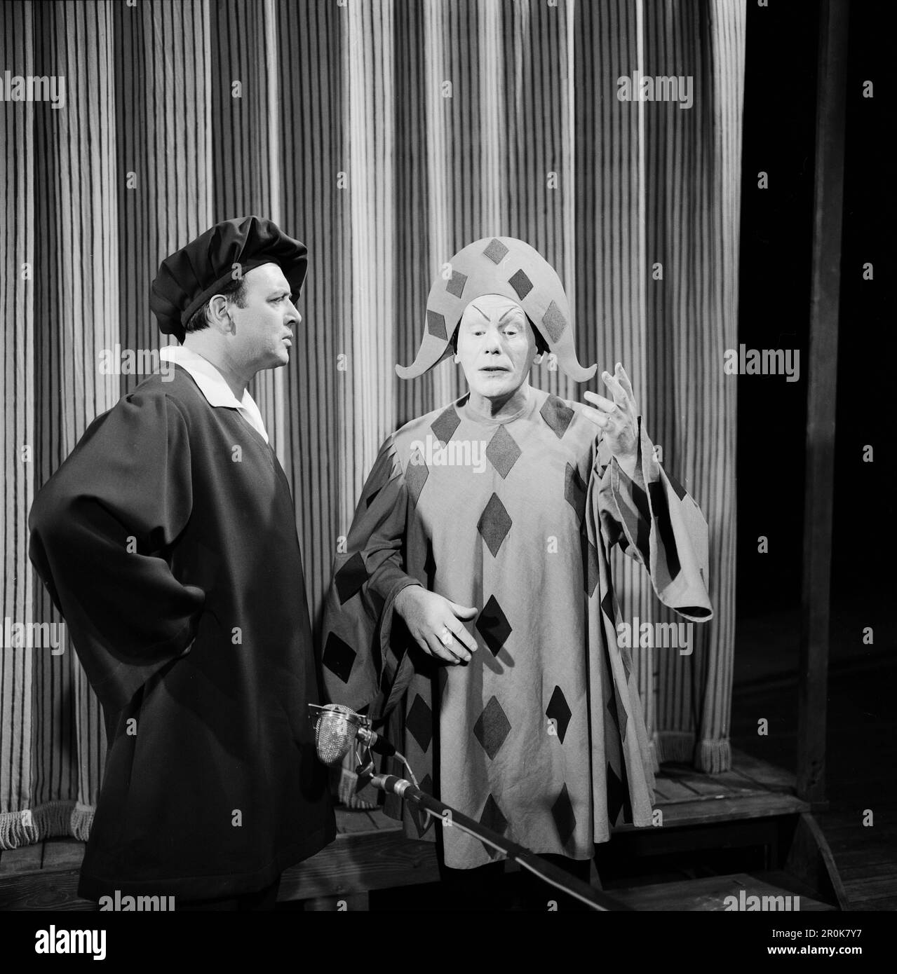 Faust, Spielfilm nach dem Stück von Johann Wolfgang von Goethe, Deutschland 1960, Regie: Peter Gorski, Darsteller: Wwill Quadflieg, Gustaf Gründgens Banque D'Images