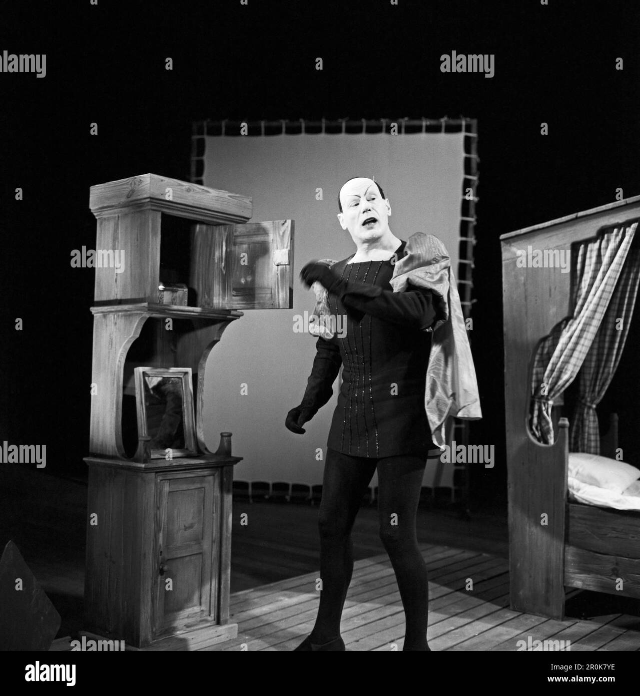 Faust, Spielfilm nach dem Stück von Johann Wolfgang von Goethe, Deutschland 1960, Regie: Peter Gorski, Darsteller: Gustaf Gründgens Banque D'Images