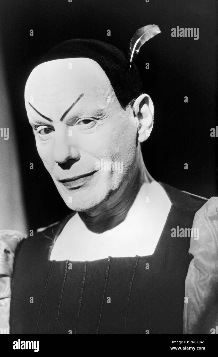 Faust, Spielfilm nach dem Stück von Johann Wolfgang von Goethe, Deutschland 1960, Regie: Peter Gorski, Darsteller: Gustaf Gründgens Banque D'Images