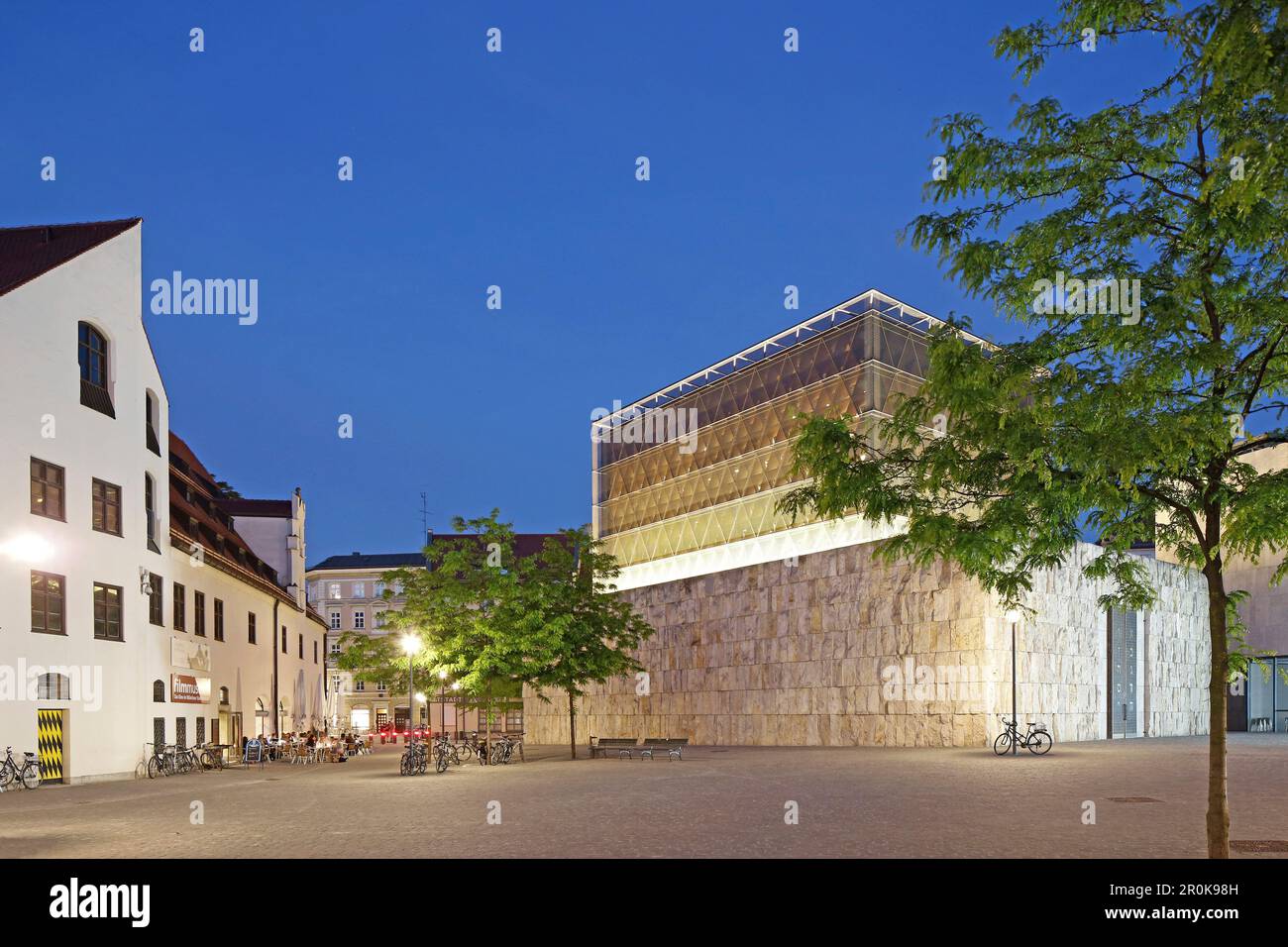 Stadtmuseum et centre juif, Jakobsplatz, Munich, haute-Bavière, Bavière, Allemagne Banque D'Images