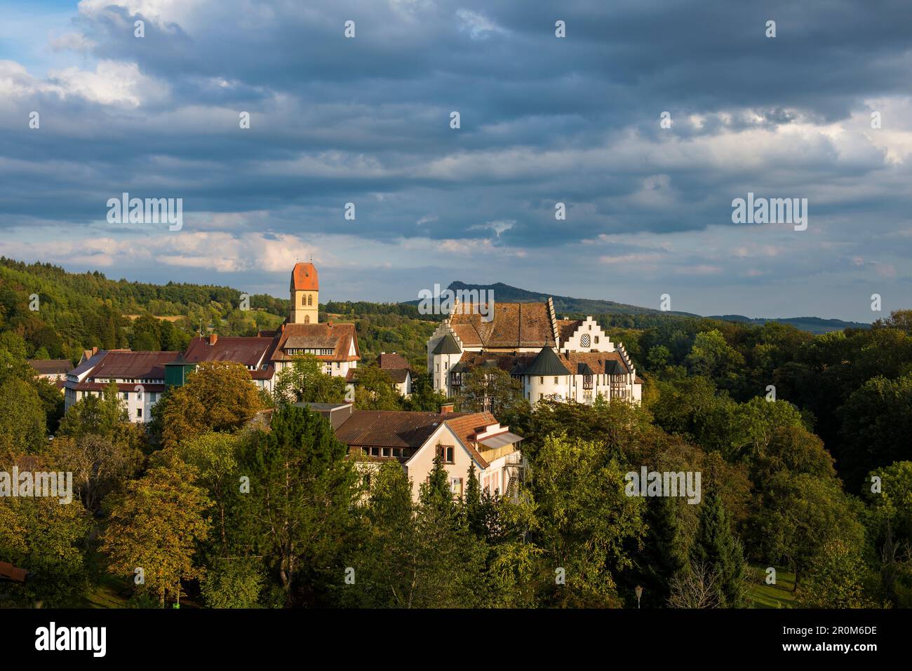 Château Blumenfeld, Tengen, Constance, comté de Hegau, Bade-Wurtemberg, Allemagne Banque D'Images